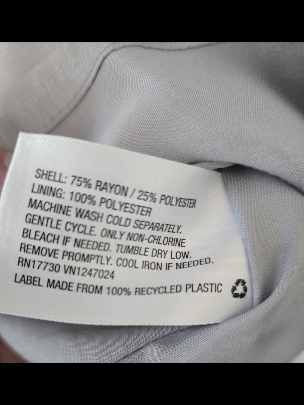 a new day Light Gray Tiered Midi Dress - Picture 7 of 7